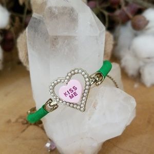 Betsey Johnson-Kiss Me Double Heart